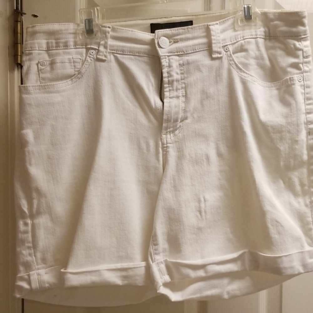 Cream Shorts